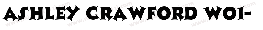 Ashley Crawford W01字体转换